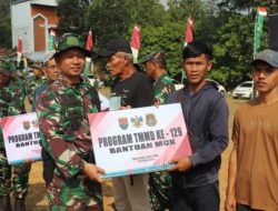TMMD Ke-129 Kodim 0410/KBL Resmi Ditutup, Pengabdian TNI Bersama Rakyat Tinggalkan Jejak Nyata bagi Masyarakat Pinang Jaya