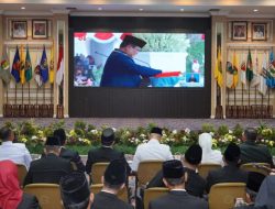 Pemprov Lampung Ikuti Detik-Detik Proklamasi, Semangat Persatuan Jadi Perekat Bangsa