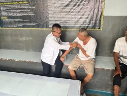 Dokter Menyapa, Rutan Bandar Lampung Jemput Bola Layani Kesehatan Warga Binaan