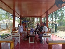 Antisipasi Karhutla, Tim Penyuluh Kodim 0421/LS Dari Mabes TNI Tinjau Perkebunan PTPN I Regional VII Kebun Kedaton