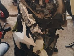 Polisi Identifikasi Korban Laka Tunggal di Depan Ramayana Bandar Lampung