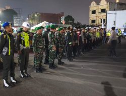 Jaga Kondusivitas, Kodim 0410/KBL & Aparat Terkait Patroli Skala Besar Bandar Lampung
