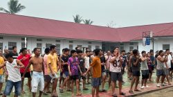 Bugar Raganya, Kuat Semangatnya, Warga Binaan Lapas Muara Tebo Ikuti Senam Pagi Bersama