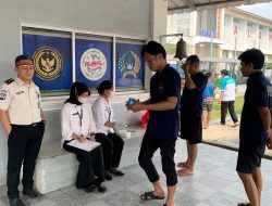 Deteksi Dini Penyalahgunaan Narkoba, Rutan Bandar Lampung Laksanakan Tes Urine