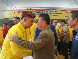 Musda XI Golkar Bandar Lampung Tetapkan Rycko Menoza Secara Aklamasi