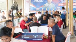 Hadiri Open Tournament Domino Piala Panglima TNI, Jajaran Korem 043/Gatam Perkuat Kedekatan dengan Masyarakat