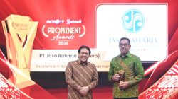 Konsisten Dorong Keselamatan Transportasi, Jasa Raharja Raih Excellent in Road Safety Empowerment di Ajang Prominent Award 2026