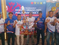 Semarakkan HUT ke-81 TNI, Open Turnamen Domino Orado 101 Piala Panglima TNI Resmi Dibuka di  Provinsi Lampung.
