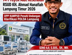 DPP KAMPUD Hadiri Undangan Klarifikasi di POLDA Lampung: Usut Dugaan Korupsi 14 Proyek Alkes RSUD KH Ahmad Hanafiah