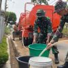 Bakti TNI AD, Air Bersih Mengalir untuk Warga Lampung dan Bengkulu