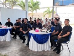 RUTAN MENGGALA GELAR PISAH SAMBUT KEPALA KESATUAN PENGAMANAN