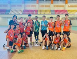 SMAN 3 Kotabumi Raih Juara 3 Open Tournamen Kordball KONI Lampung 2026