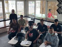 Di awasi langsung Kalapas, Warga Binaan Lapas Kelas I Bandar Lampung Perdalam Ilmu Hukum Bersama Universitas Bandar Lampung