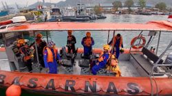 Polda Lampung Perkuat Pencarian 5 Wartawan dan 3 Kru Kapal yang Hilang Kontak di Selat Sunda