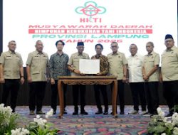 Gubernur Mirza Ajak HKTI Lampung Perkuat Hilirisasi Pertanian Untuk Kesejahteraan Petani