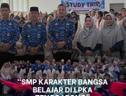 Belajar Langsung di LPKA Tenggarong, 60 Siswa SMP Karakter Bangsa Dapatkan Edukasi Pembinaan Anak Binaan