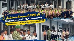 Babinsa Koramil 0906-01 Pimpin Upacara di LPKA Tenggarong, Tanamkan Semangat Kebangsaan kepada Anak Binaan