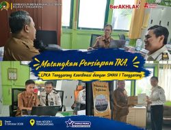 Matangkan Persiapan TKA, LPKA Tenggarong Koordinasi dengan SMAN 1 Tenggarong