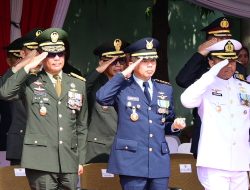 Danlanal Lampung Kolonel Laut (P) Irianto Kurniawan Hadir pada HUT TNI ke 81
