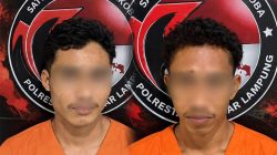 Dua Buruh Nyambi Jual Sabu di Bandar Lampung, 11 Gram Disita Polisi