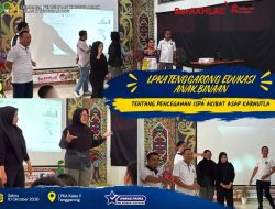 LPKA TENGGARONG EDUKASI ANAK BINAAN TENTANG PENCEGAHAN ISPA AKIBAT ASAP KARHUTLA