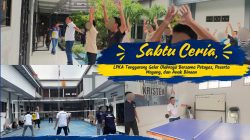 Sabtu Ceria, LPKA Tenggarong Gelar Olahraga Bersama Petugas, Peserta Magang, dan Anak Binaan