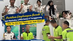 Pastikan Lingkungan Bersih dari Narkoba, LPKA Kelas II Tenggarong Gelar Tes Urin bagi Pegawai dan Anak Binaan