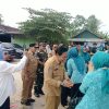Koramil 421-09/Tanjung Bintang Laksanakan Pengamanan Kunjungan Kerja Ketua TP. PKK dan Ketua TP. Posyandu Provinsi Lampung di Desa Serdang