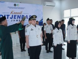 Mengemban Amanah, Menguatkan Pengabdian: Perawat Lapas Muara Tebo Dilantik Menjadi Perawat Ahli Pertama