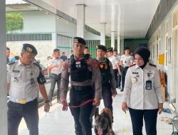 Konsistensi Deteksi Dini dan Sinergi Aparat Penegak Hukum: Lapas Kelas I Bandar Lampung Gandeng K-9 Polda Lampung Sisir Blok Hunian dan Jemput Bola Layanan Warga Binaan