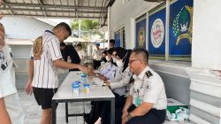 Perkuat Pengawasan dan Pencegahan Narkoba, Rutan Bandar Lampung Laksanakan Tes Urin Warga Binaan
