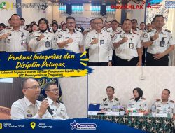 Perkuat Integritas dan Disiplin Petugas, Kakanwil Ditjenpas Kaltim Berikan Pengarahan kepada Tiga UPT Pemasyarakatan Tenggarong