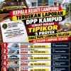 Dugaan Korupsi 5 Proyek Dinas PUPR Lampung Selatan 2024, KEJATI Lampung Teruskan Laporan DPP KAMPUD Ke KEJARI