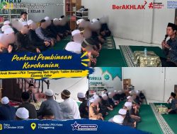 Perkuat Pembinaan Kerohanian, Anak Binaan LPKA Tenggarong Ikuti Majelis Taklim Bersama Kemenag Kukar