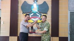 Danrem 043/Gatam dan Kapolda Lampung Perkuat Sinergi untuk Jaga Kondusivitas Wilayah