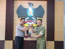 Danrem 043/Gatam dan Kapolda Lampung Perkuat Sinergi untuk Jaga Kondusivitas Wilayah
