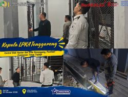 Kepala LPKA Tenggarong Kontrol Blok Hunian dan Area Beranggang, Pastikan Keamanan Tetap Terjaga