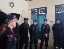 Danyon B Pelopor Kunjungi Pos Brimob Seputih Surabaya sekaligus Silaturahmi dengan Tokoh Masyarakat