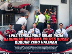 LPKA Tenggarong dan Polres Kukar Gelar Razia Gabungan, Hasil Nihil Barang Terlarang