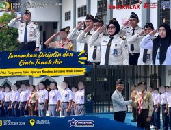 Tanamkan Disiplin dan Cinta Tanah Air, LPKA Tenggarong Gelar Upacara Bendera Bersama Anak Binaan