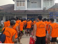 Perkuat Pembinaan, Rutan Bandar Lampung Mutasikan 100 Warga Binaan ke Lapas Kelas IIA Metro