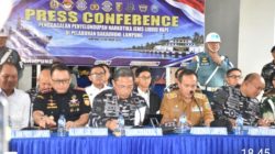 TNI AL Gagalkan Dugaan Penyelundupan Cartridge Liquid Vape Mengandung Kokain Senilai Rp34,9 Miliar