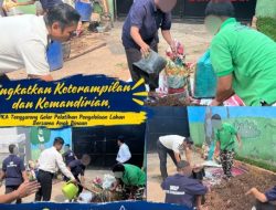 Tingkatkan Keterampilan dan Kemandirian, LPKA Tenggarong Gelar Pelatihan Pengelolaan Lahan Bersama Anak Binaan